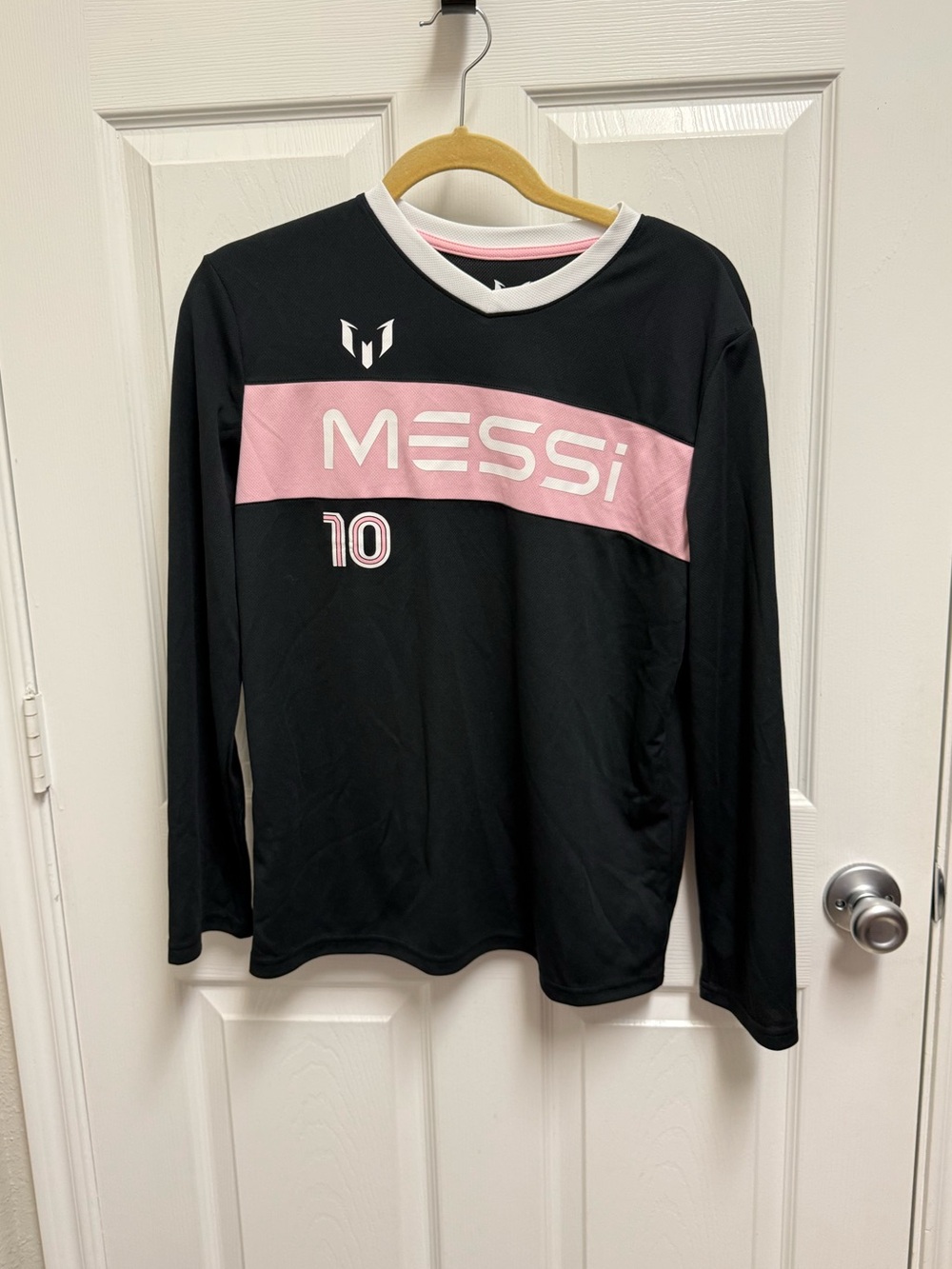 Messi Collection Black Longsleeve Jersey Top